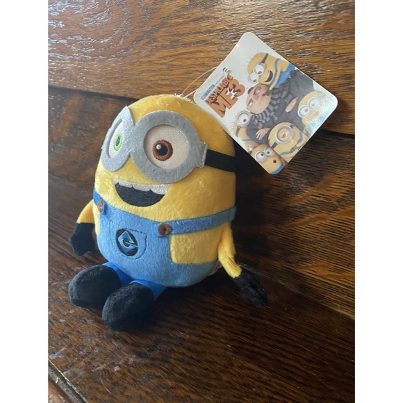Despicable Me 2 Minions Illumination 6" Soft Plush KEVIN Universal Toys - Picture 5 of 8